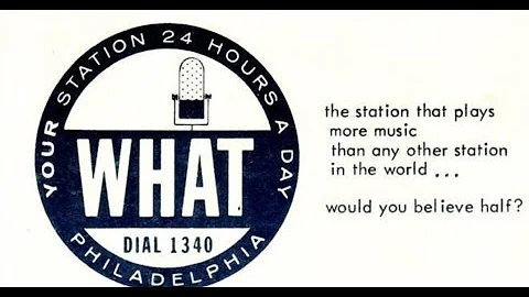 WHAT 1340 Philadelphia - Hot Rod Hulbert - 1954
