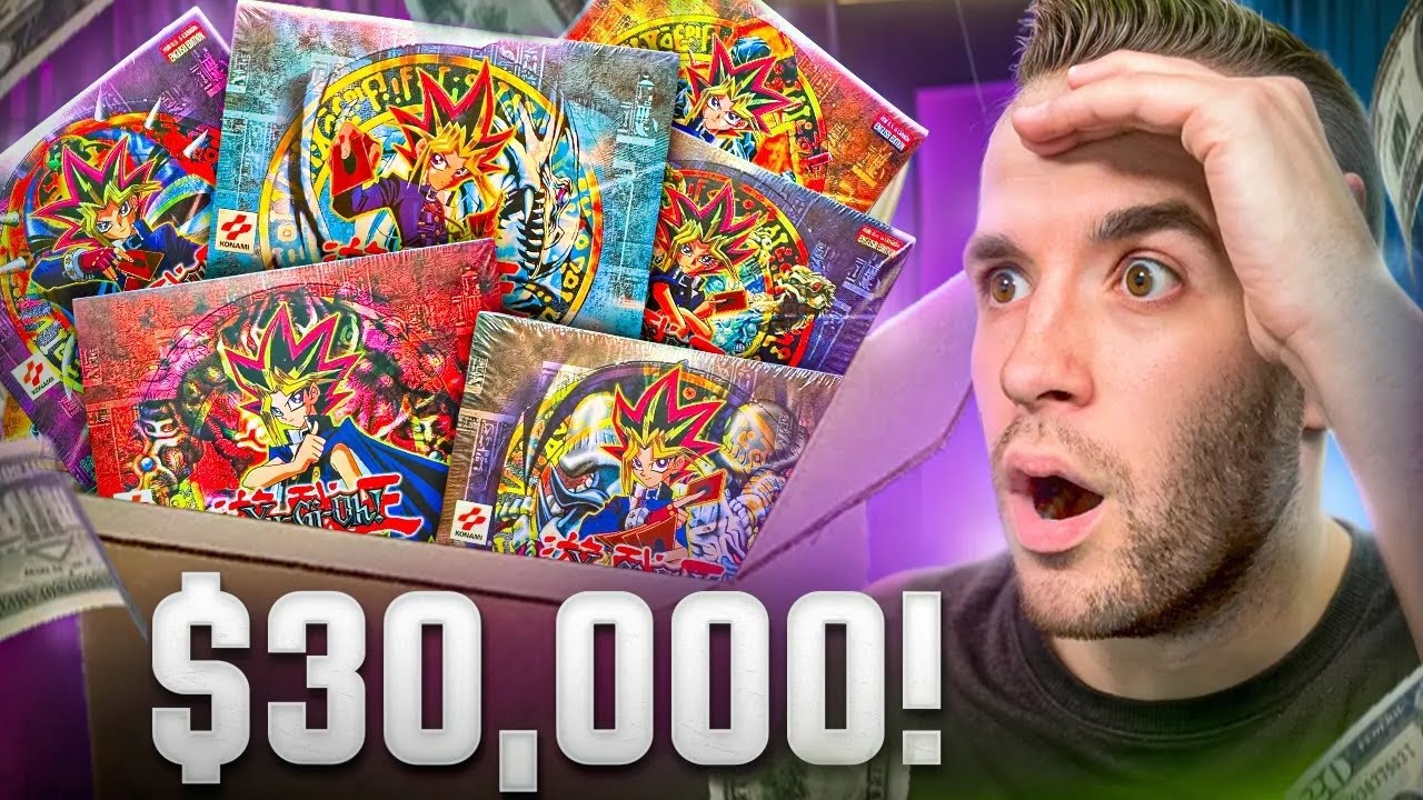 I Bought A $30,000 Yugioh Collection (INSANE BOXES!) - YouTube