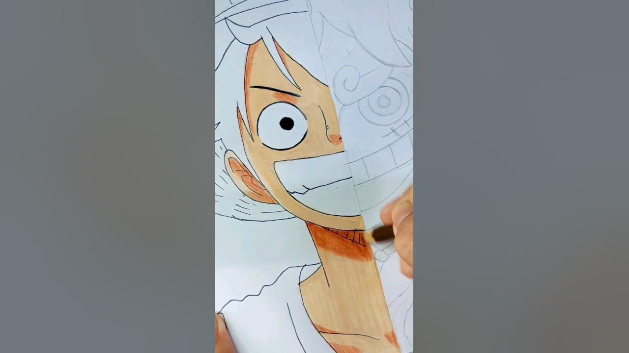 Luffy, Desenho por Lalyart