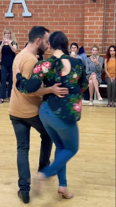 Jerry & Christine Tango Soltadas - Argentine Tango class demo in Los Angeles #argentinetango #Tango