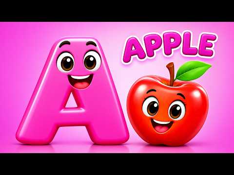 Phonics Song 2 with TWO Words in 3D - A For Airplane - ABC Alphabet Songs with Sounds for Children