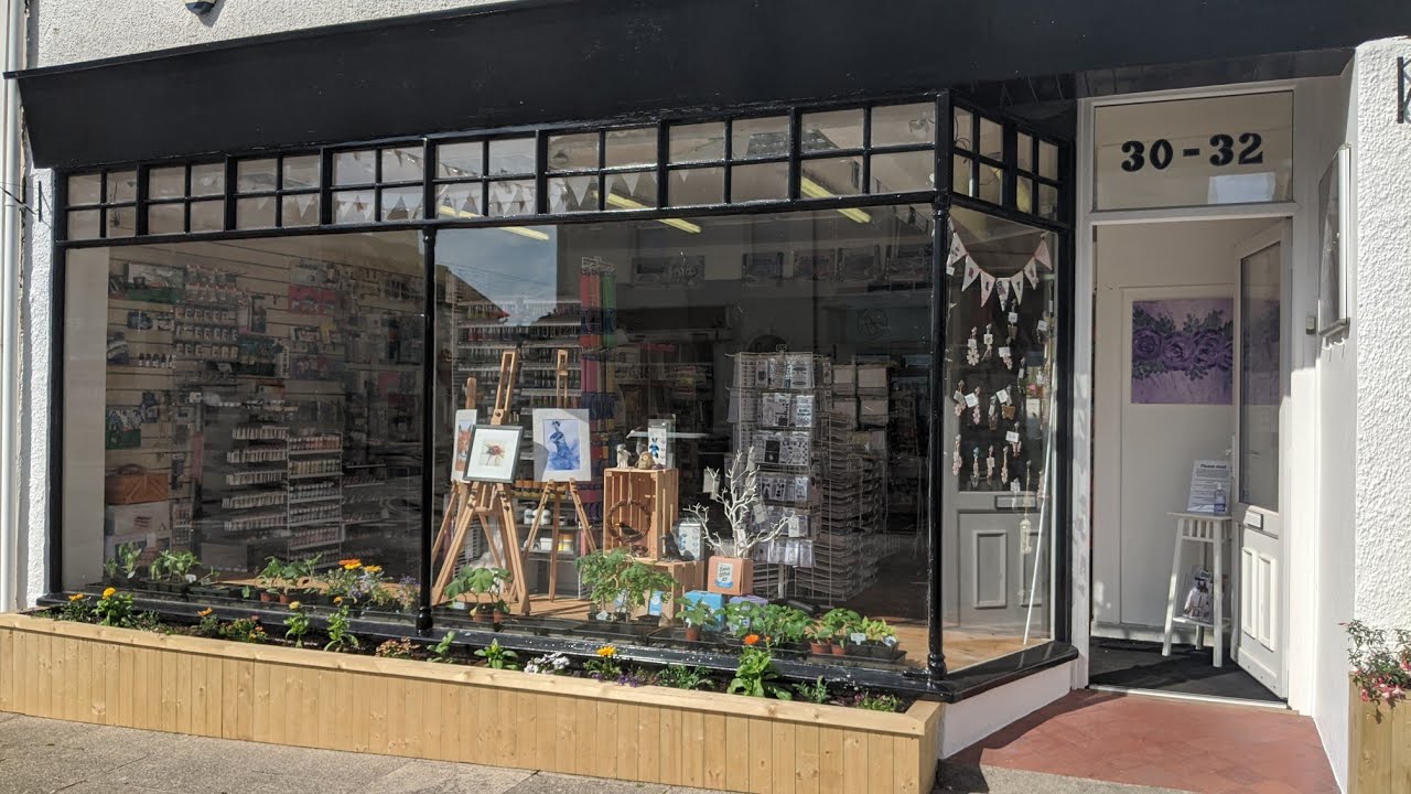 Tour of art, craft and hobby shop in Seaton, Devon June 2020 YouTube