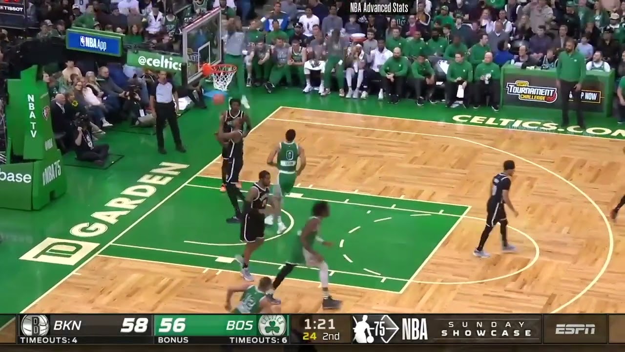 Watch: Marcus Smart lobs long-distance alley-oop to Daniel Theis