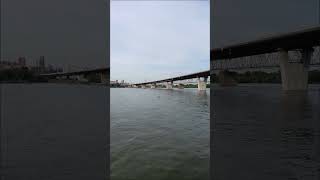 ЧЕТВЁРТЫЙ МОСТ. НОВОСИБИРСК. #четвёртый мост #таймлапс #shorts #шортс