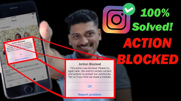 How To Remove Action Blocked Instagram | Remove Action Blocked On Instagram | Hindi | RawTech