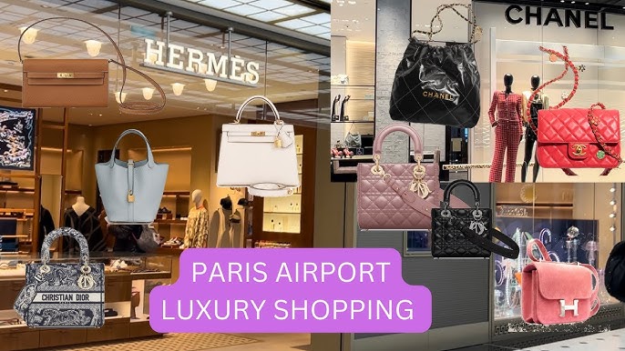 CDG PARIS AIRPORT SHOPPING VLOG 🛩 CHANEL ✈ CARTIER ✈ LOUIS