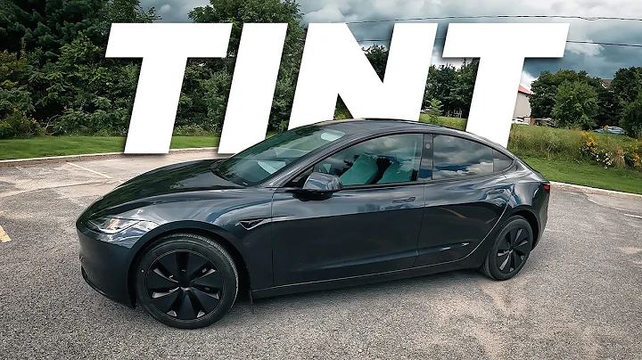 Tinting My Tesla Model 3 Highland For Ultimate Stealth!