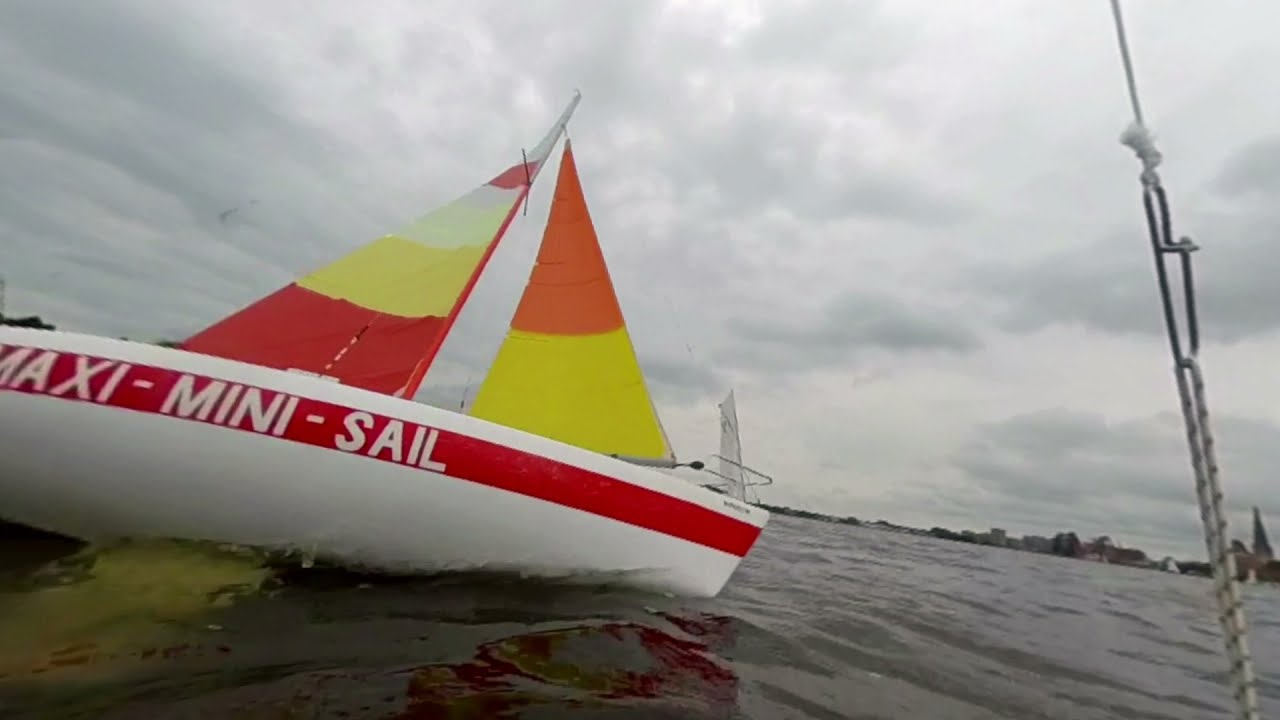 Rostock - Hanse Sail 2021 -  mini sail 360° rc sailing video