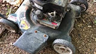 How To: Clean the Carburetor on your Lawnmower!! Parody! Water flush