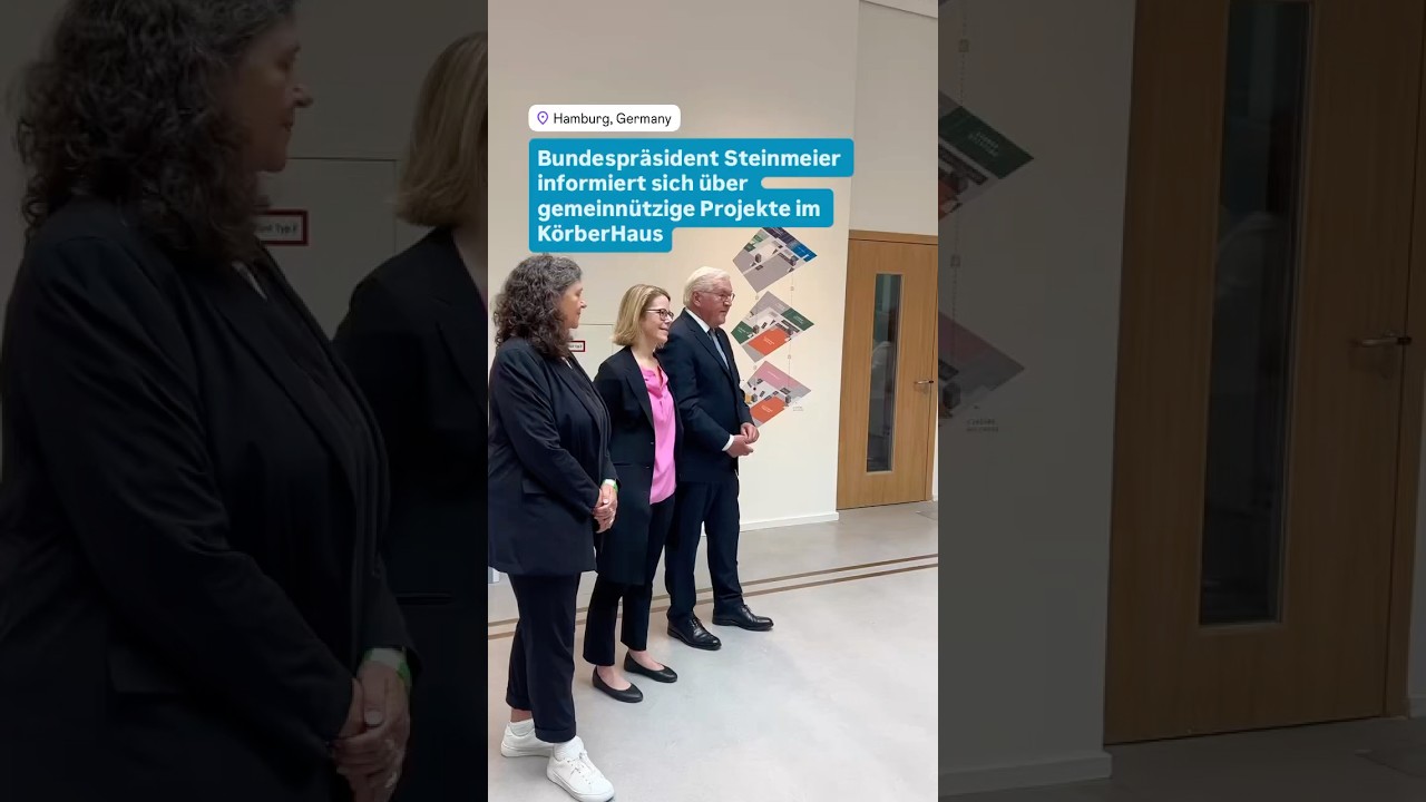 Bundespräsident besucht KörberHaus