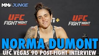 Norma Dumont Wants Title Shot or Top 5 After Beating Germaine de Randamie | UFC Fight Night 240