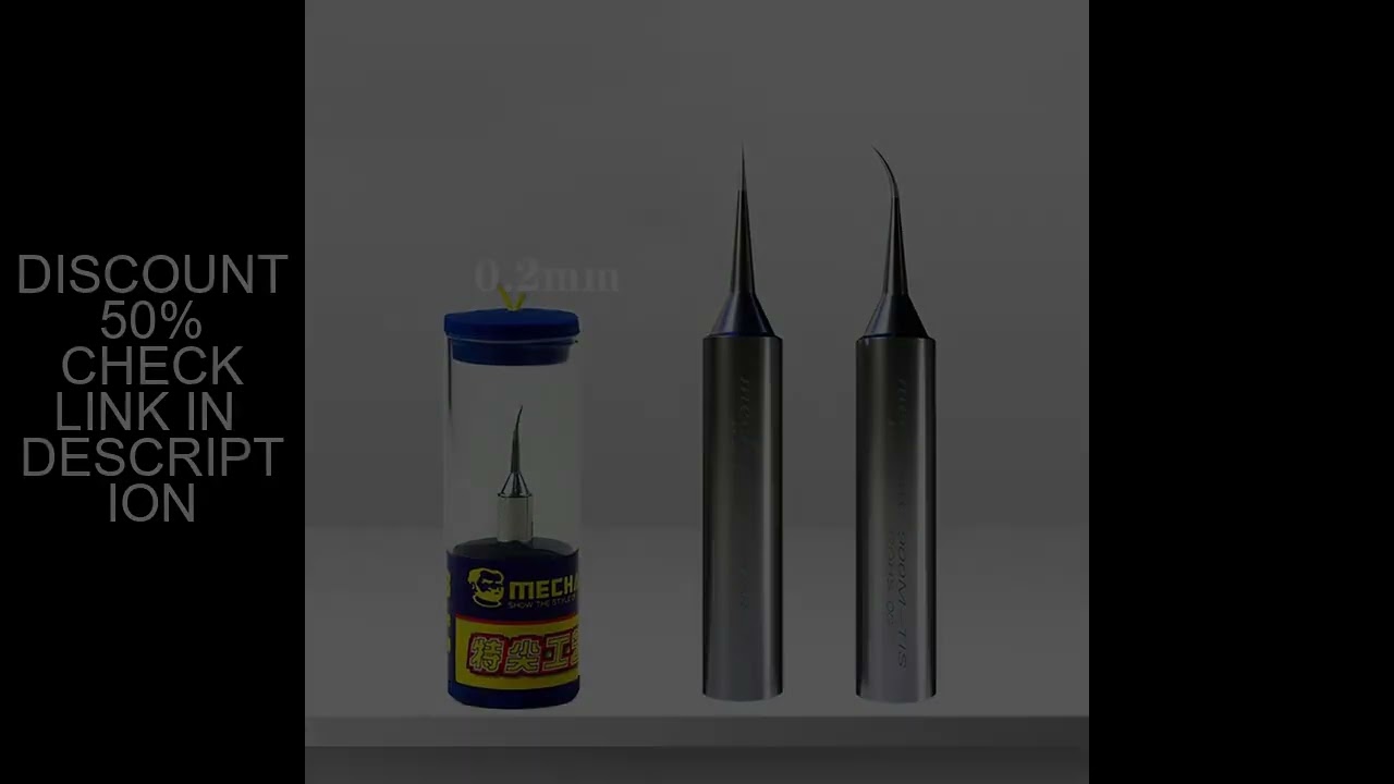 MECHANIC Lead-free Curved Tip Soldering Iron Head 900M-T-TIS/T-TI For Mobile Phone Repair Flying Lin