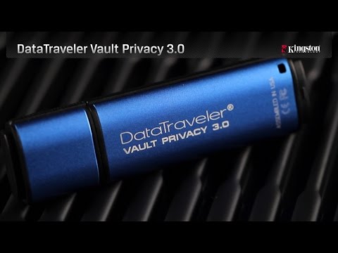 Накопитель DataTraveler Vault Privacy 3.0 с 256-битным шифрованием