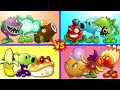 PVZ 2 - 4 RANDOM Team Plants vs Team Zombies - Which Team Plants is Best?