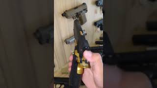 Double Bell airsoft pistol GBB Hi-Capa 5.1 Green Gas Black-gold #airpistolfinals #trending #viral