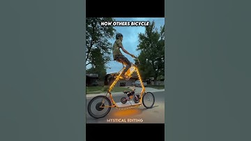 Others Riding Bicycle vs This Guy💀