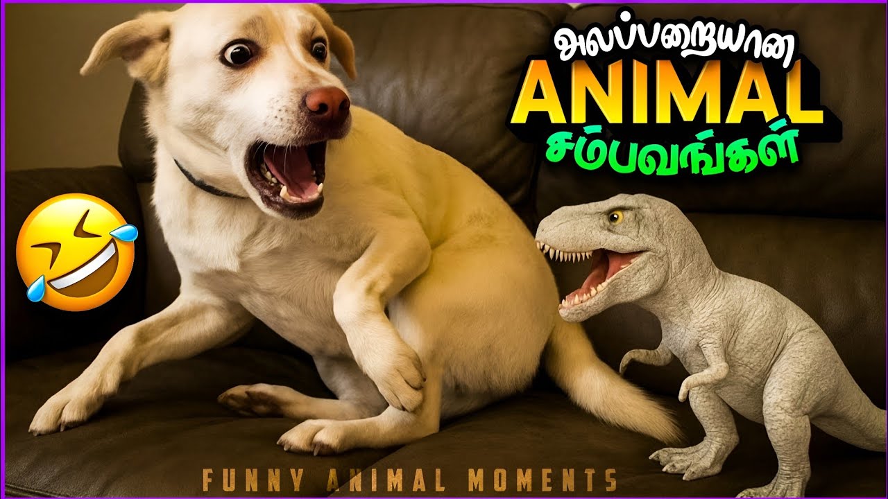 சிரிப்பான விலங்குகளின் சம்பவங்கள் | Animal Funny Video | The Magnet Family 2.0