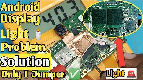 Display Light Problem Solution !! Tecno spark go water Damage (KE5) (KE5K)