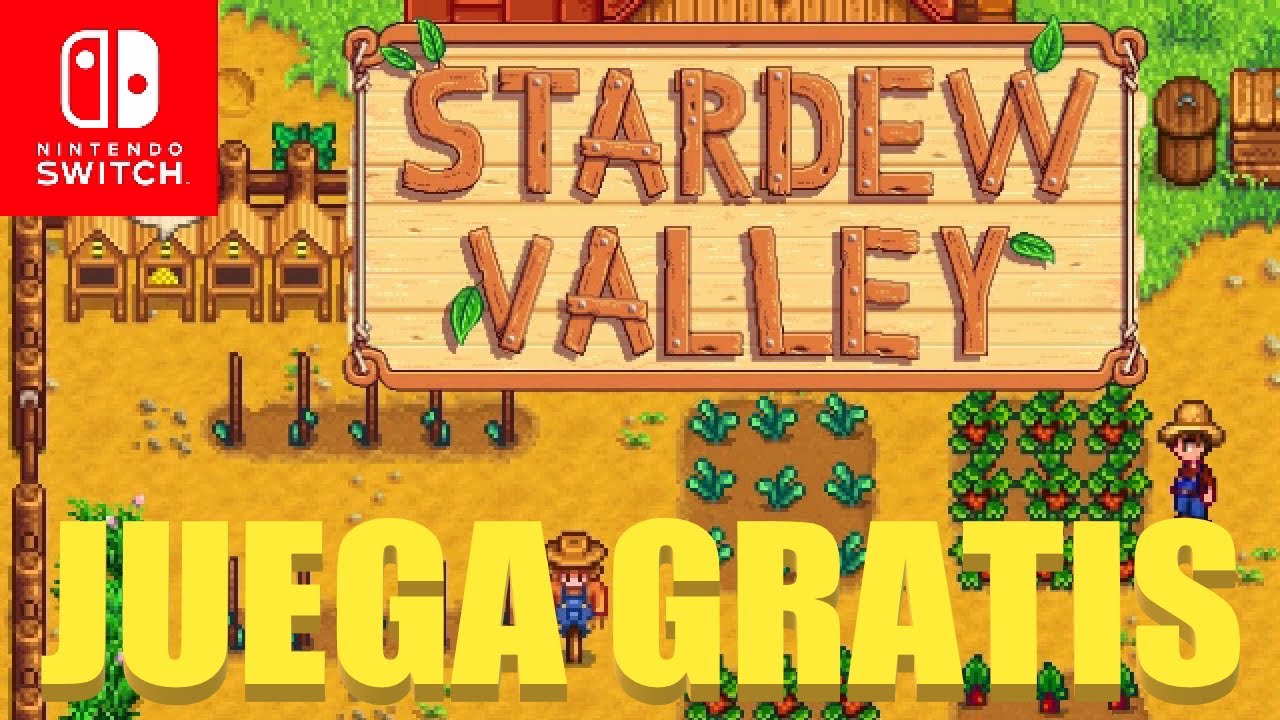 Stardew Valley de graça no Nintendo Switch 