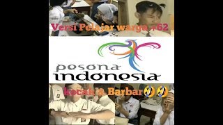 Meme Pesona Indonesia Part 1 | Versi Pelajar Sekolah warga  62 | Asupan Meme