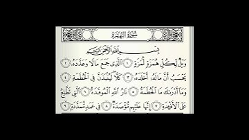 Surah Al-Humazah || Sheikh Maher Al Muqaily || سورة الهمزة