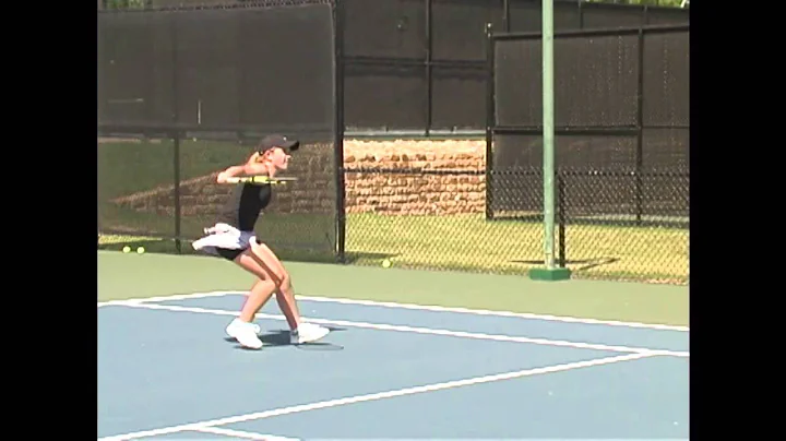 College Tennis Recruiting Video -  Lauren Reid - May 2013