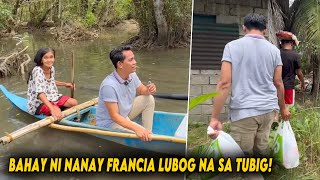 NANAY FRANCIA LUBOG NA SA TUBIG ANG BAHAY!