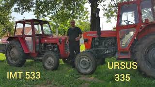 Koje su razlike Imt 533 i Ursus 335 / Imt Ursus traktor