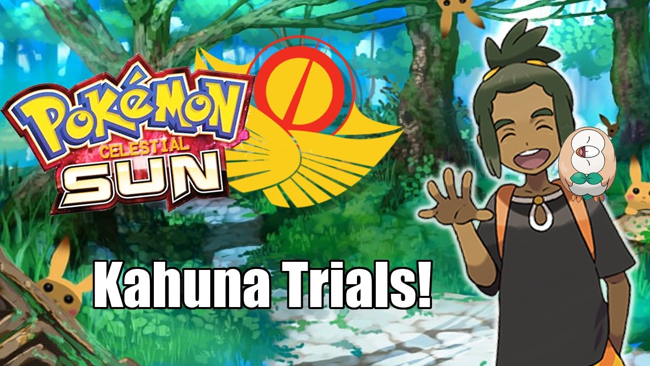 Pokemon Sun& Moon: Kahuna Trials - YouTube