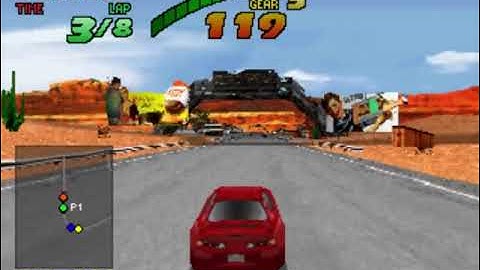 The Need For Speed ( Psx 1996 ) Electronic Arts [Playthrough/Longplay] Rusty Springs