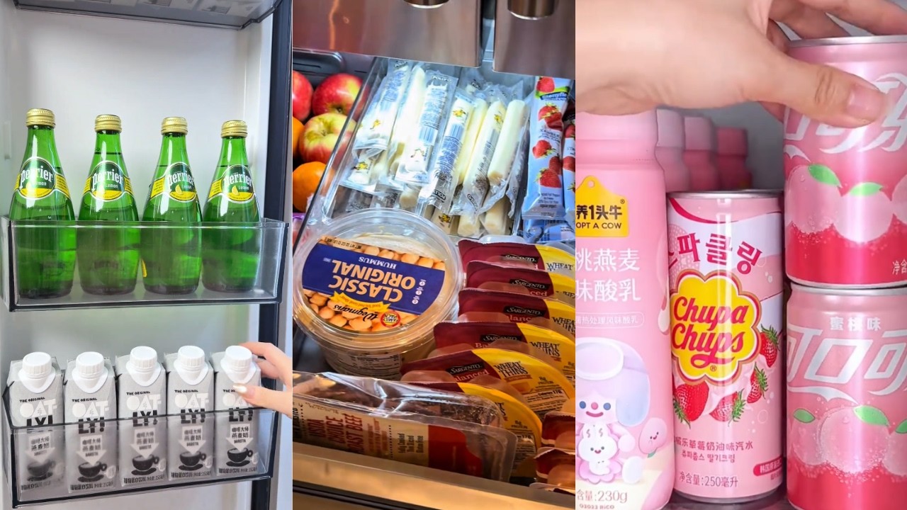 Satisfying Random Restock, Food restock, Organizing & Cleaning ASMR #977