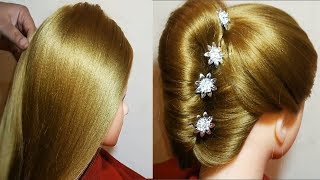 Quick Easy French Bun/ French Roll/ French Twist Tutorial - Easy Hairstyle | Apna Beauty