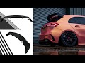 How to ensemble Roof Boot Lid Spoiler for MERCEDES A-Class W177 W176 GLA X156