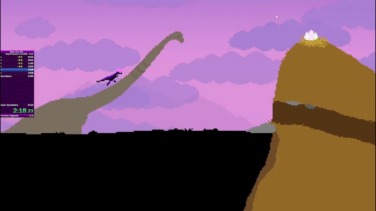 Dino Run DX - Speedrun