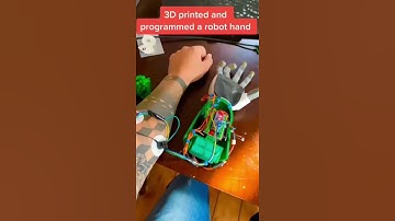 3D printed robot hand! Wait for it... 😳 /#shorts