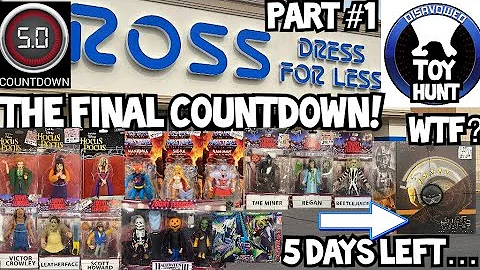 TOY HUNTING - ROSS COUNTDOWN MARVEL LEGENDS DC MULTIVERSE GI JOE NECA HORROR STAR WARS FIGURES EP477