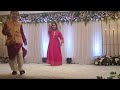 Sakshi performing at Engagement ceremony 