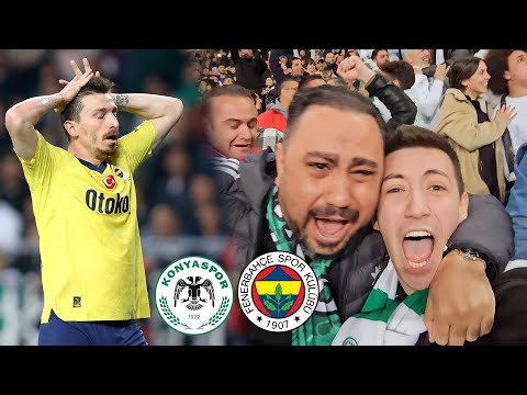 KONYA'DA EFSANE ATMOSFER 🔥| Konyaspor - Fenerbahçe Vlog