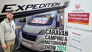 AutoTrail Expedition 68 review & PCP scheme | Caravan Camping Motorhome Show 2024 | NEC | #vanlife
