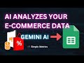 Your E-commerce Business Coach for Sheets | Quick Demo