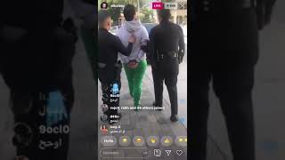 فيديو لحظة القبض على عبد الرحمن المطيري في أمريكا