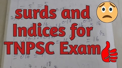 Surds and Indices Tricks  For TNPSC Exam|Maths Tricks For Fast Calculation|Vembu Maths Tricks class2