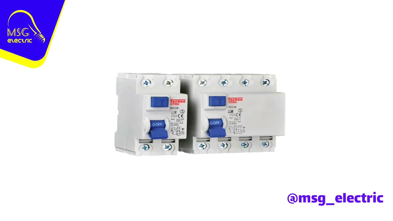 بررسی کلید نشتی جریان RCD