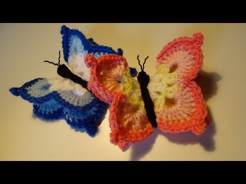 Crochet Butterfly -  Vlinder haken