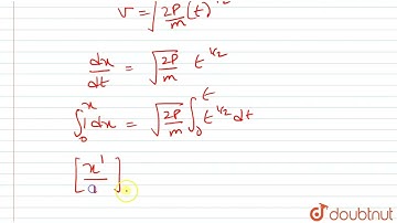 An automobile of mass \