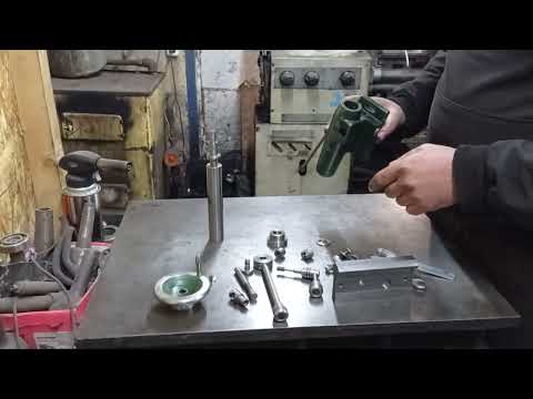 Реставрация задней бабки ТВ-16