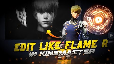 💥How To Make New Effect Like Flamerff || How To Edit Like Flame R FF New Video💕