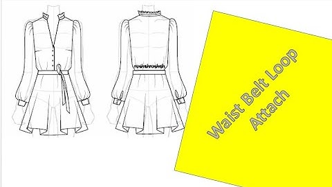 Waist Loop Attach Using Laser Light