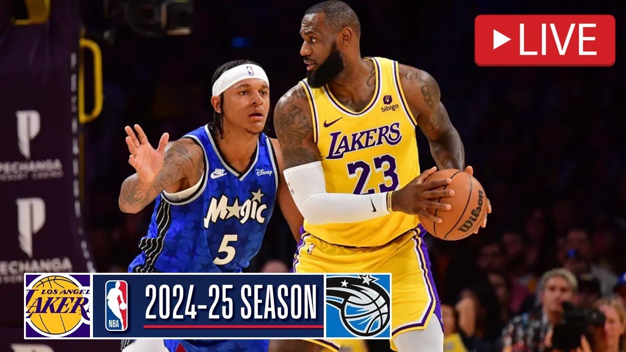 NBA LIVE! Los Angeles Lakers vs Orlando Magic | March 24, 2025 | Magic