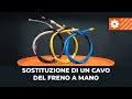 Cavo Freno A Mano Blue Print ADG04656 Per Daewoo Matiz E Chevrolet Spark - Posteriore, Compatibile Con Vari Modelli
